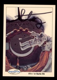 STORY MUSGRAVE AUTOGRAPHED CARD ~ NASA ASTRONAUT