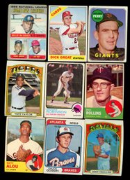 Vintage Baseball Lot Of 9