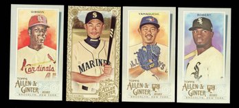 Allen & Ginter Baseball Lot Of 4