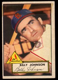 1952 Topps BASEBALL #83 BILLY JOHNSON