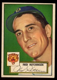1952 Topps BASEBALL #126 FRED HUTCHINSON