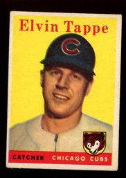 1958 TOPPS #184 ELVIN TAPPE
