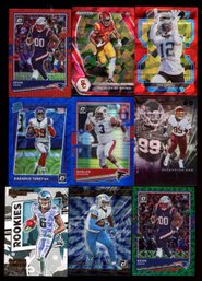 2020 & 2021 NFL ROOKIE LOT OF 9