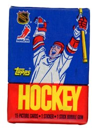 1986 TOPPS HOCKEY WAX PACK ~ FACTORY SEALED