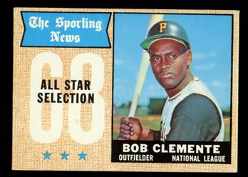 1968 Topps Roberto Clemente All-Star
