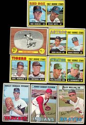 1967 Topps Baseball Lot Of 8