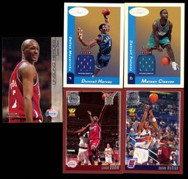 2000 NBA LOT OF 5 PATCH ROOKIE