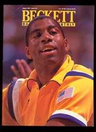 MAGIC JOHNSON COVER ~ 1991 BECKETT