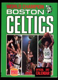 BOSTON CELTICS 1987 CALENDAR