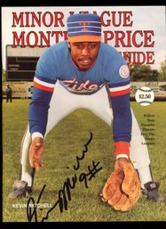 KEVIN MITCHELL COVER & AUTOGRAPH ~ 1989 MINOR LEAGUE PRICE GUIDE