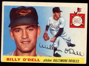 1955 TOPPS BASEBALL BILLY O'DELL