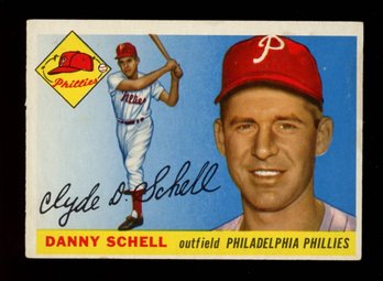 1955 TOPPS BASEBALL DANNY SCHELL