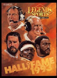 LEGENDS SPORTS MEMORABILIA MAGAZINE 1993 ~ HOF CLASS OF 93' COVER