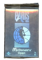 1991-92 Upper Deck  Paris McDonalds Unopened Lakers Set