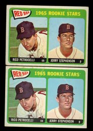 1965 TOPPS RICO PETROCELLI ROOKIE CARDS