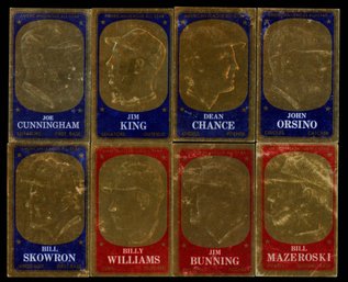 1965 TOPPS EMBOSSED LOT OF 8