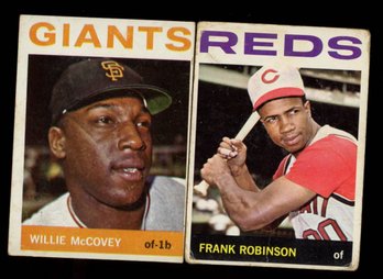 1964 TOPPS MCCOVEY & ROBINSON