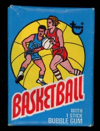 1975 Topps Basketball Pack Factory Sealed Moses Malone Rookie Yr