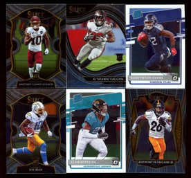 NFL ROOKIE LOT OF 6 PRIZM / SELECT