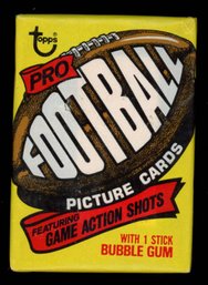 1977 Topps Football Pack Factory Sealed