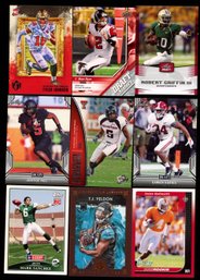 NFL ROOKIE CARD LOT OF 9