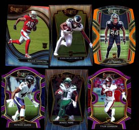 NFL ROOKIE CARD LOT OF 6