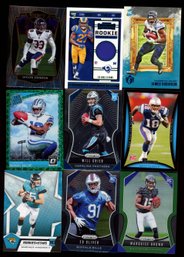 NFL ROOKIE CARD LOT OF 9