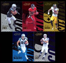 2018 ABSOLUTE FOOTBALL LOT OF 5
