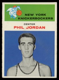 1961 FLEER BASKETBALL #24 PHIL JORDAN