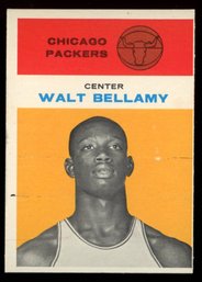 1961 FLEER BASKETBALL #4 WALT BELLAMY ROOKIE