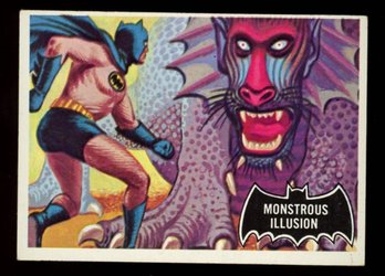 1966 Topps Batman #48 Monstrous Illusion