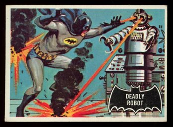 1966 Topps Batman #47 Deadly Robot