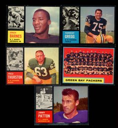 1962 TOPPS FOOTBALL LOT