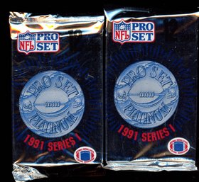 1991 PRO SET FOOTBALL PACKS FACTORY SEALED