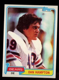 1981 Topps Dan Hampton Rookie Card