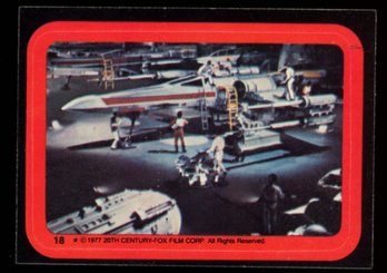 1977 Topps Star Wars Sticker #18