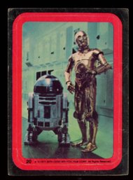 1977 Topps Star Wars Sticker #20