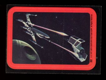 1977 Topps Star Wars Sticker #22