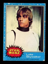 1977 STAR WARS LUKE SKYWALKER RC CARD