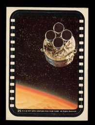 1977 Topps Star Wars Stickers #25 Escape Pod Is Jettisoned