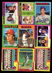 1975 TOPPS BASEBALL LOT