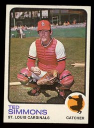 1973 TOPPS TED SIMMONS