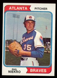 1974 TOPPS PHIL NIEKRO