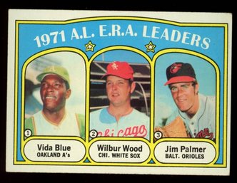 1972 Topps Era Leaders Blue / Wood / Palmer