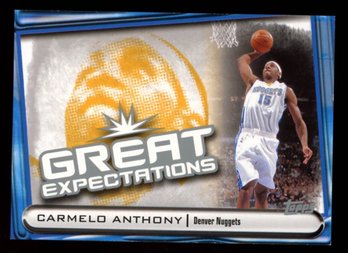 CARMELO ANTHONY 2004 TOPPS GREAT EXPECTATIONS
