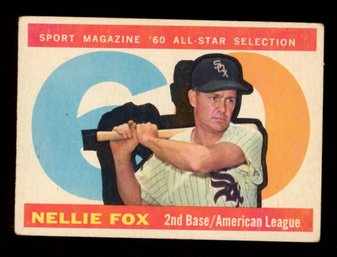 1960 Topps Nellie Fox All-star