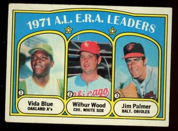 1972 Topps Era Leaders Blue / Wood / Palmer