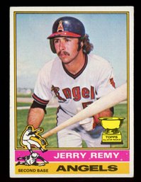 1976 TOPPS JERRY REMY ROOKIE