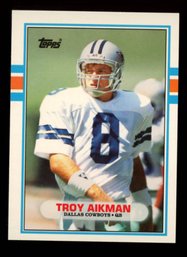 Troy Aikman Rookie Card NM