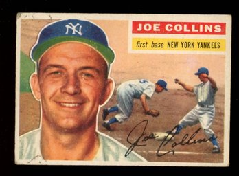 1956 Topps Baseball #21 JOE COLLINS